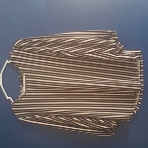 Adrianna Papell dressy top (colors are white, black, and blush pink)